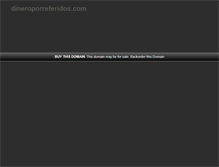 Tablet Screenshot of dineroporreferidos.com